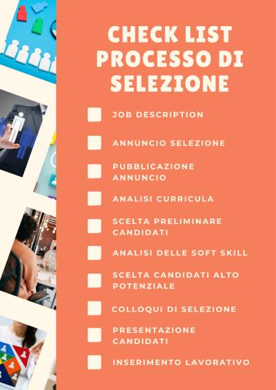 check list processo di selezione del personale